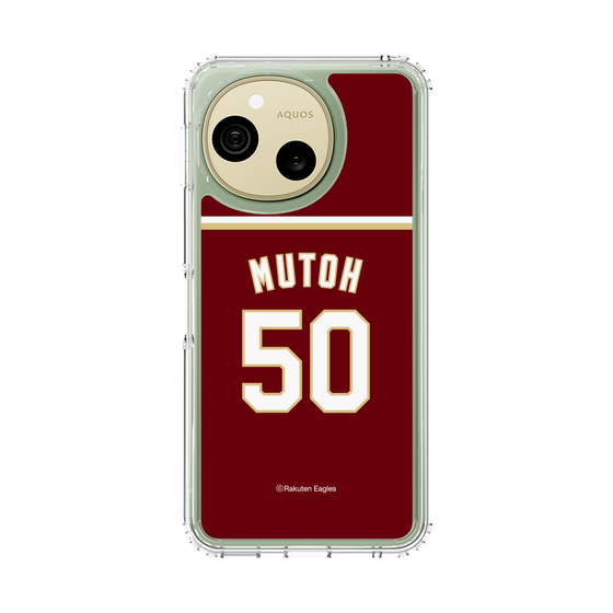 スリムプロテクションケース［ 楽天イーグルス - #50 Mutoh - ビジター ］