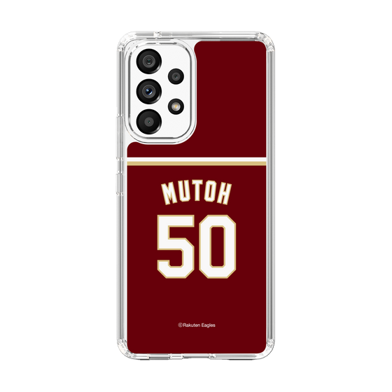 スリムプロテクションケース［ 楽天イーグルス - #50 Mutoh -ビジター ］