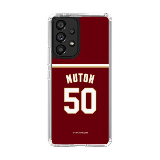 スリムプロテクションケース［ 楽天イーグルス - #50 Mutoh -ビジター ］