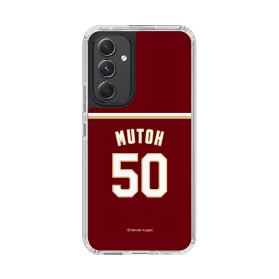 スリムプロテクションケース［ 楽天イーグルス - #50 Mutoh -ビジター ］