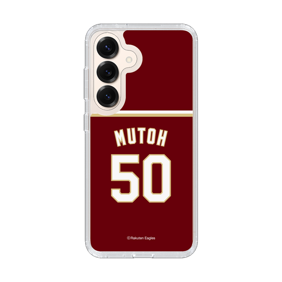 スリムプロテクションケース［ 楽天イーグルス - #50 Mutoh -ビジター ］