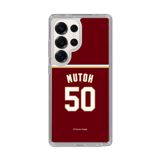 スリムプロテクションケース［ 楽天イーグルス - #50 Mutoh -ビジター ］