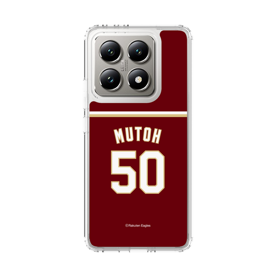 スリムプロテクションケース［ 楽天イーグルス - #50 Mutoh - ビジター ］