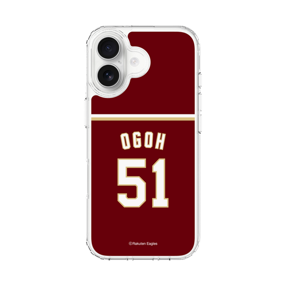 スリムプロテクションケース［ 楽天イーグルス - #51 Ogoh - ビジター ］