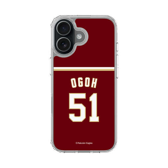 スリムプロテクションケース［ 楽天イーグルス - #51 Ogoh - ビジター ］