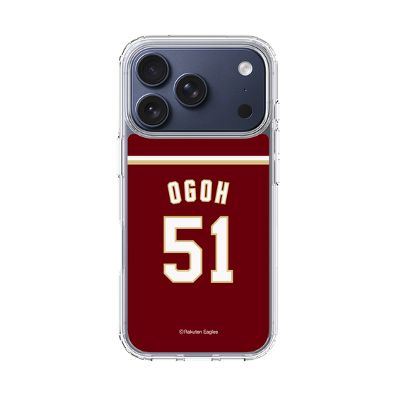 スリムプロテクションケース［ 楽天イーグルス - #51 Ogoh - ビジター ］