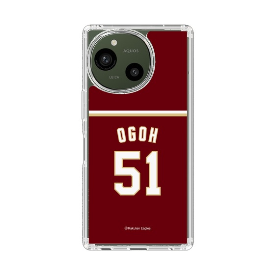 スリムプロテクションケース［ 楽天イーグルス - #51 Ogoh - ビジター ］