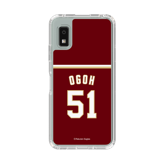 スリムプロテクションケース［ 楽天イーグルス - #51 Ogoh - ビジター ］