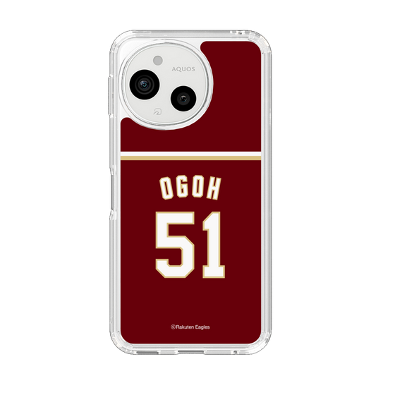 スリムプロテクションケース［ 楽天イーグルス - #51 Ogoh - ビジター ］
