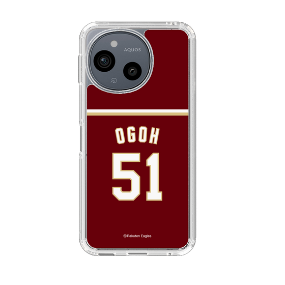 スリムプロテクションケース［ 楽天イーグルス - #51 Ogoh - ビジター ］