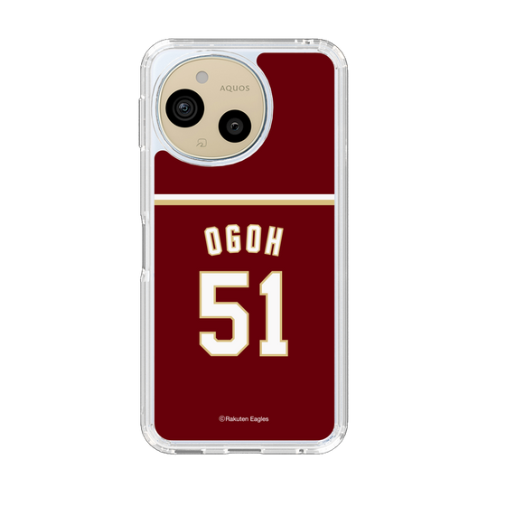 スリムプロテクションケース［ 楽天イーグルス - #51 Ogoh - ビジター ］