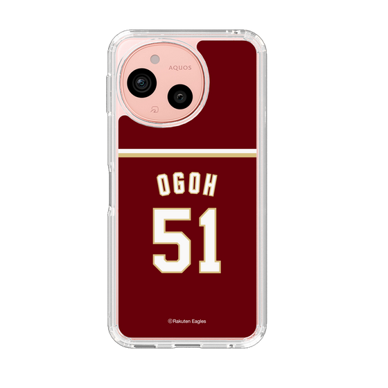 スリムプロテクションケース［ 楽天イーグルス - #51 Ogoh - ビジター ］