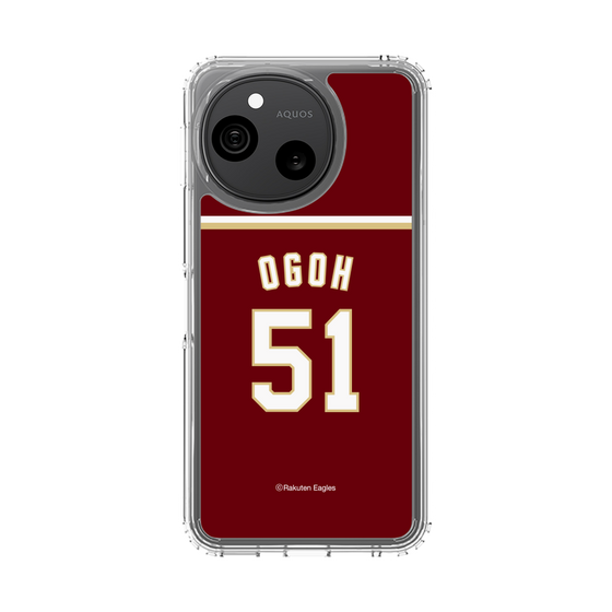 スリムプロテクションケース［ 楽天イーグルス - #51 Ogoh - ビジター ］