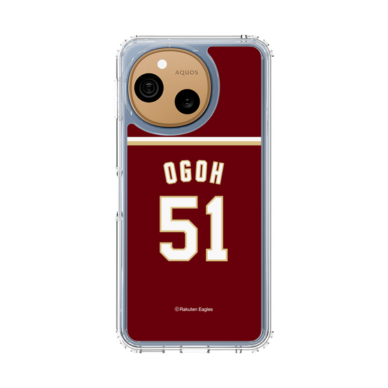 スリムプロテクションケース［ 楽天イーグルス - #51 Ogoh - ビジター ］