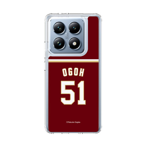 スリムプロテクションケース［ 楽天イーグルス - #51 Ogoh - ビジター ］