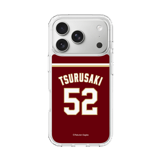 スリムプロテクションケース［ 楽天イーグルス - #52 Tsurusaki - ビジター ］