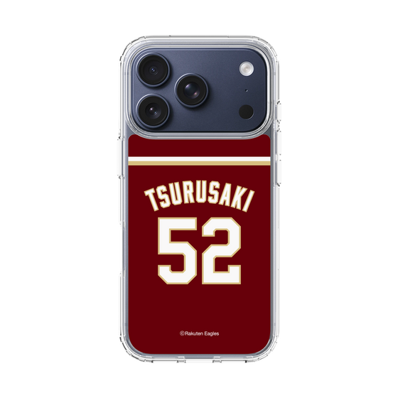 スリムプロテクションケース［ 楽天イーグルス - #52 Tsurusaki - ビジター ］
