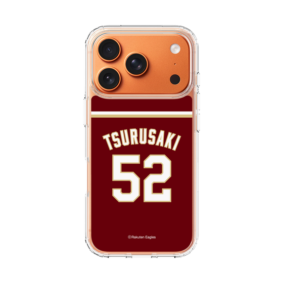 スリムプロテクションケース［ 楽天イーグルス - #52 Tsurusaki - ビジター ］