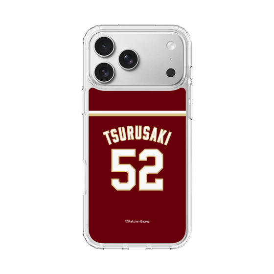 スリムプロテクションケース［ 楽天イーグルス - #52 Tsurusaki - ビジター ］
