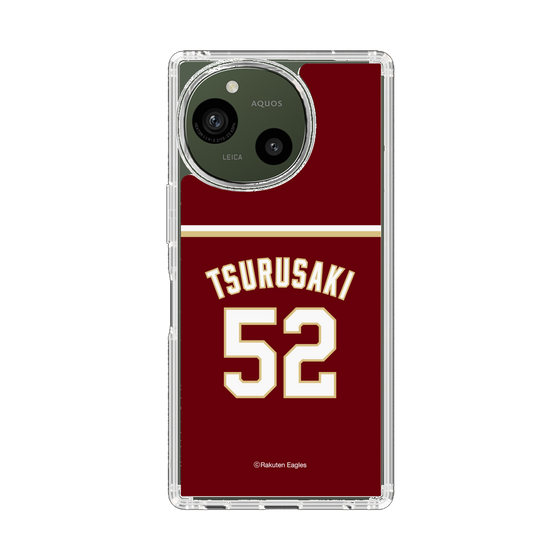 スリムプロテクションケース［ 楽天イーグルス - #52 Tsurusaki - ビジター ］