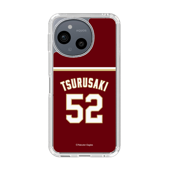 スリムプロテクションケース［ 楽天イーグルス - #52 Tsurusaki - ビジター ］