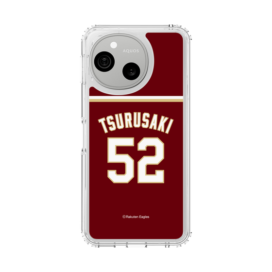 スリムプロテクションケース［ 楽天イーグルス - #52 Tsurusaki - ビジター ］