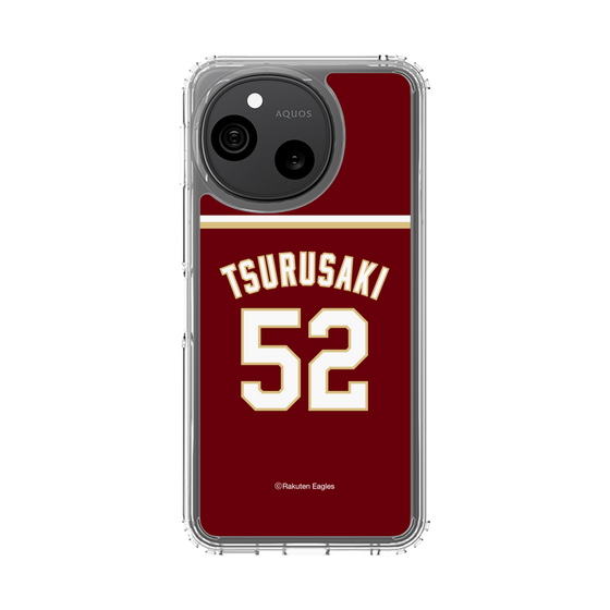 スリムプロテクションケース［ 楽天イーグルス - #52 Tsurusaki - ビジター ］