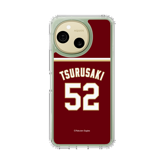 スリムプロテクションケース［ 楽天イーグルス - #52 Tsurusaki - ビジター ］