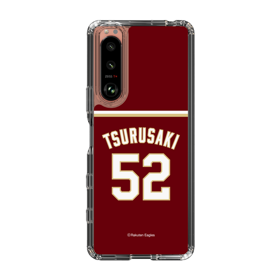 スリムプロテクションケース［ 楽天イーグルス - #52 Tsurusaki -ビジター ］