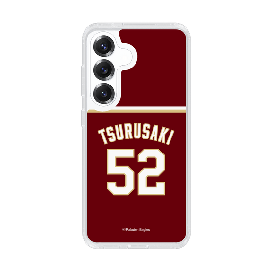 スリムプロテクションケース［ 楽天イーグルス - #52 Tsurusaki -ビジター ］