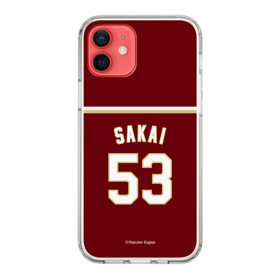 スリムプロテクションケース［ 楽天イーグルス - #53 Sakai -ビジター ］