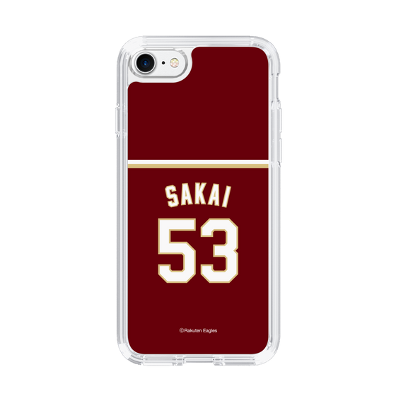 スリムプロテクションケース［ 楽天イーグルス - #53 Sakai -ビジター ］