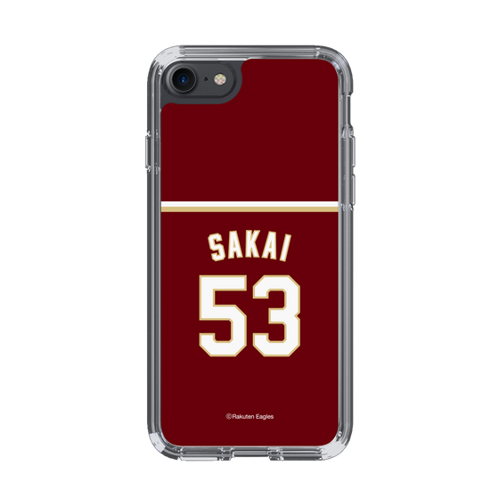 スリムプロテクションケース［ 楽天イーグルス - #53 Sakai -ビジター ］