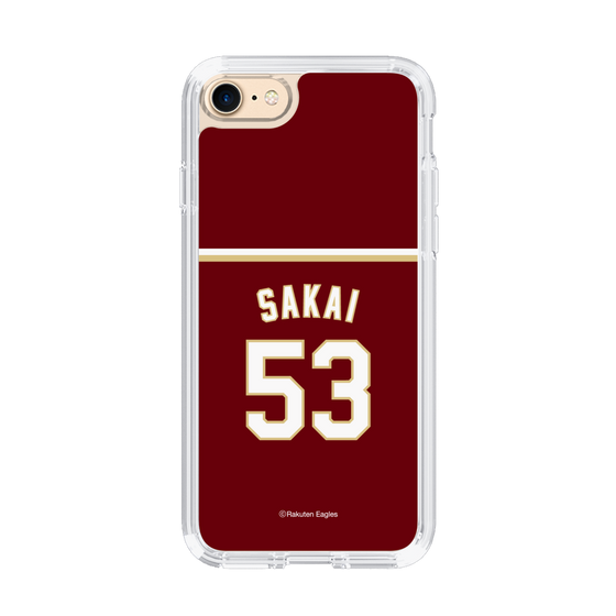 スリムプロテクションケース［ 楽天イーグルス - #53 Sakai -ビジター ］
