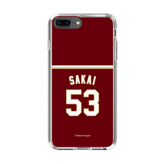 スリムプロテクションケース［ 楽天イーグルス - #53 Sakai -ビジター ］