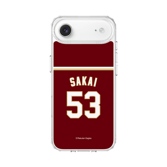 スリムプロテクションケース［ 楽天イーグルス - #53 Sakai - ビジター ］