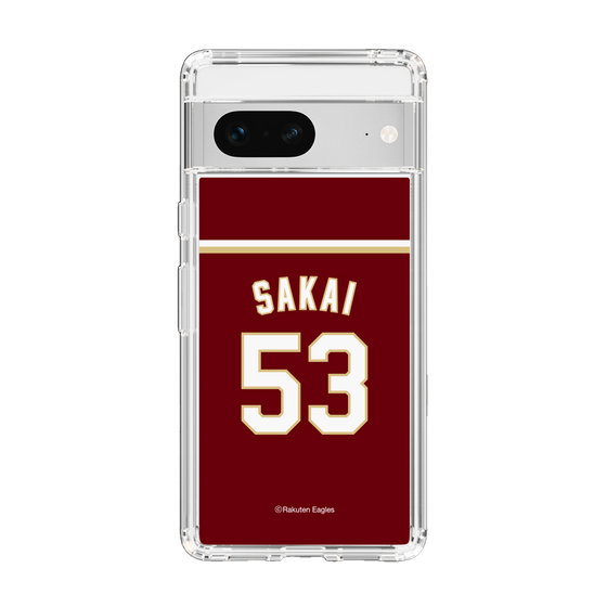 スリムプロテクションケース［ 楽天イーグルス - #53 Sakai -ビジター ］