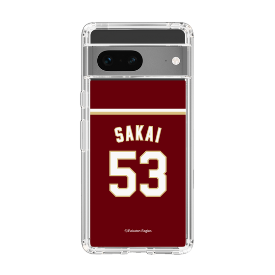 スリムプロテクションケース［ 楽天イーグルス - #53 Sakai -ビジター ］
