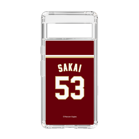 スリムプロテクションケース［ 楽天イーグルス - #53 Sakai -ビジター ］