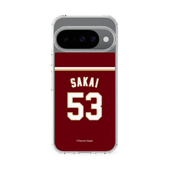 スリムプロテクションケース［ 楽天イーグルス - #53 Sakai - ビジター ］