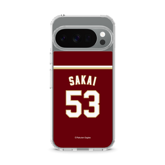 スリムプロテクションケース［ 楽天イーグルス - #53 Sakai - ビジター ］