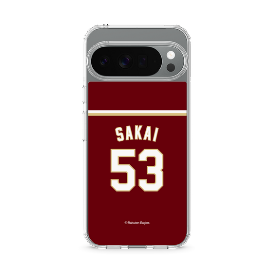 スリムプロテクションケース［ 楽天イーグルス - #53 Sakai - ビジター ］