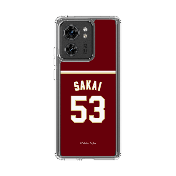 スリムプロテクションケース［ 楽天イーグルス - #53 Sakai - ビジター ］