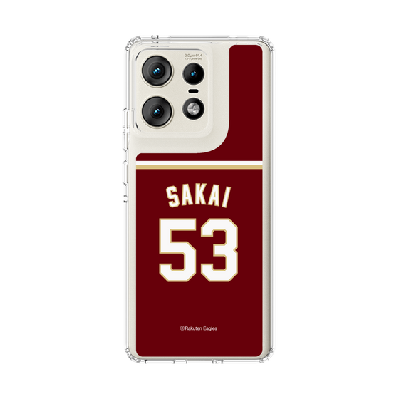 スリムプロテクションケース［ 楽天イーグルス - #53 Sakai - ビジター ］