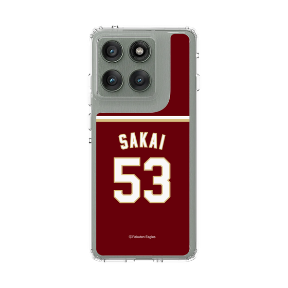 スリムプロテクションケース［ 楽天イーグルス - #53 Sakai - ビジター ］