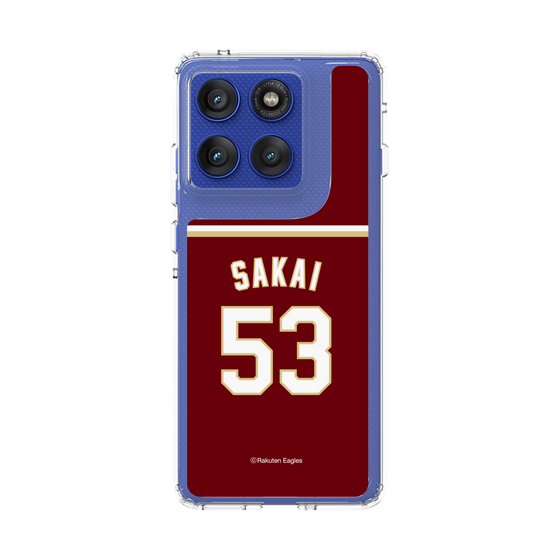 スリムプロテクションケース［ 楽天イーグルス - #53 Sakai - ビジター ］