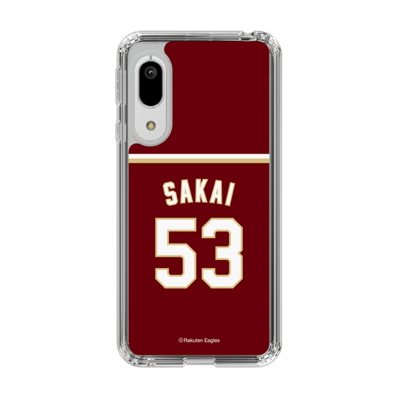 スリムプロテクションケース［ 楽天イーグルス - #53 Sakai -ビジター ］