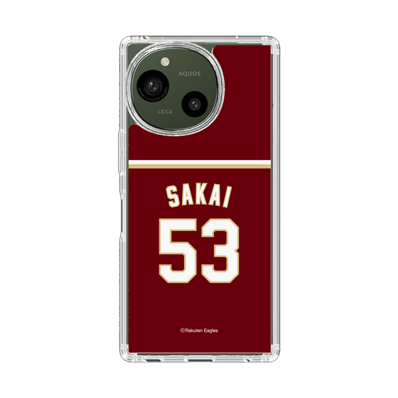 スリムプロテクションケース［ 楽天イーグルス - #53 Sakai - ビジター ］