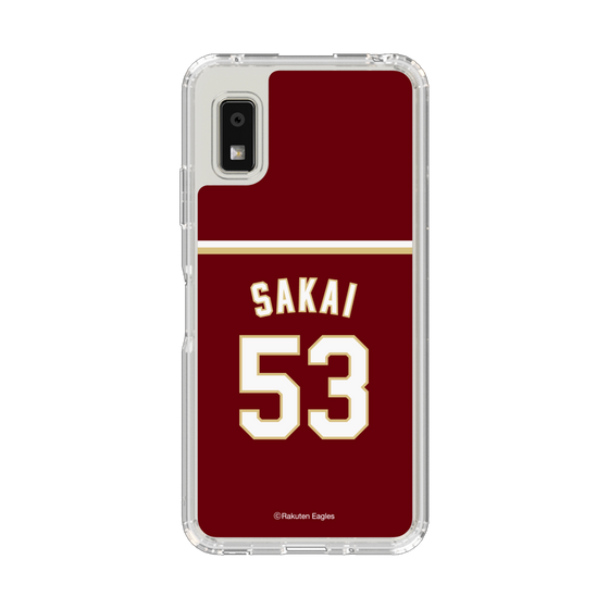 スリムプロテクションケース［ 楽天イーグルス - #53 Sakai - ビジター ］