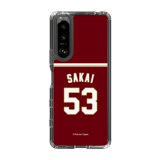 スリムプロテクションケース［ 楽天イーグルス - #53 Sakai -ビジター ］